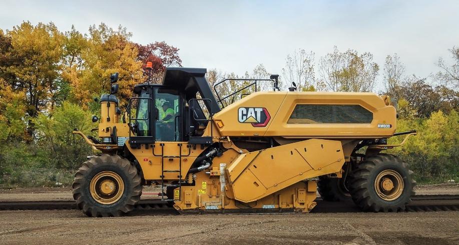 Cat has introduced new reclaimer/stabilizers the RM800