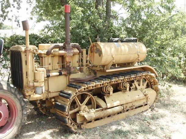 The 1929 Caterpillar Thirty in the field